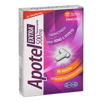 APOTEL EXTRA TAB 12X(500+65)MG