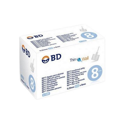 ΒΕΛΟΝΕΣ ΓΙΑ ΠΕΝΝΕΣ BD 31GX8MM 0,25MM ΓΑΛΑΖΙΟ