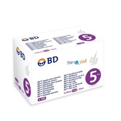 ΒΕΛΟΝΕΣ ΓΙΑ ΠΕΝΝΕΣ BD 31GX5MM 0,25MM ΜΩΒ