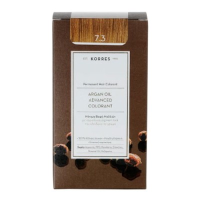 KORRES ARGAN COLOR N7.3 HONEY BLOND