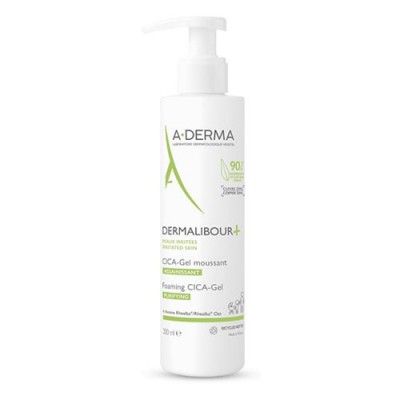 A-DERMA DERMALIBOUR+ CICA GEL MOUSSANT 200ML