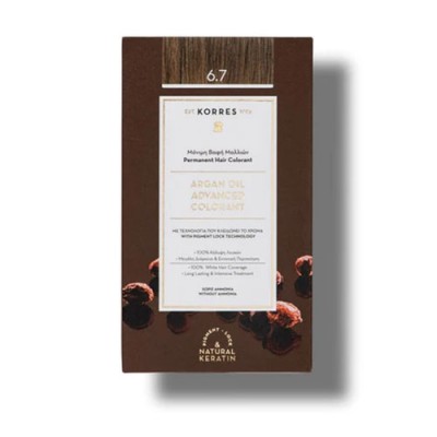 KORRES ARGAN COLOR N6.7 COCOA