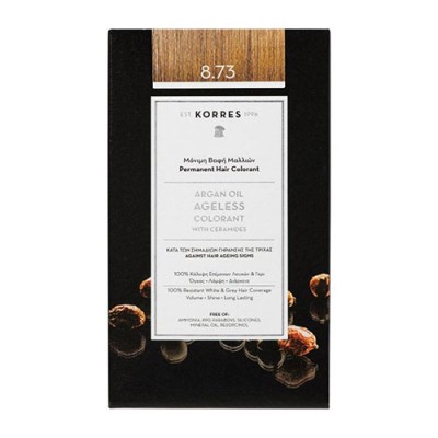 KORRES ARGAN COLOR N8.73 GOLDEN CARAMEL