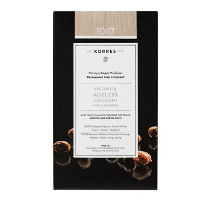 KORRES ARGAN COLOR N10.17 ΞΑΝΘΟ ΠΛΑΤ.ΜΠΕΖ