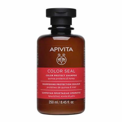 APIVITA SHAMP ΒΑΜΜΕΝΑ ΚΙΝΟΑ & ΜΕΛΙ 250ML