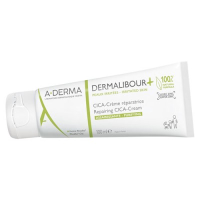 A-DERMA DERMALIBOUR+ CICA CREM 100ML ΠΡΟΣΩΠ ΣΩΜΑ ΑΝΑΠΛΑΣΗ ΕΝΥΔ