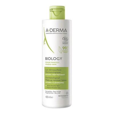 A-DERMA BIOLOGY LAIT DEMAQUILLANTE 400ML
