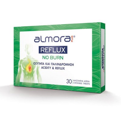 ALMORA PLUS REFLUX NO BURN CHW TABS X30