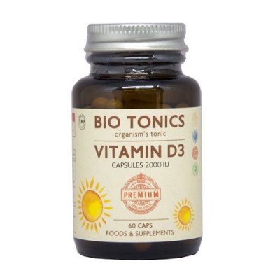 BIOTONICS D3 2000 IU X60CAPS