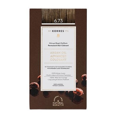KORRES ARGAN COLOR N6.73 ΧΡΥΣΟ ΚΑΚΑΟ