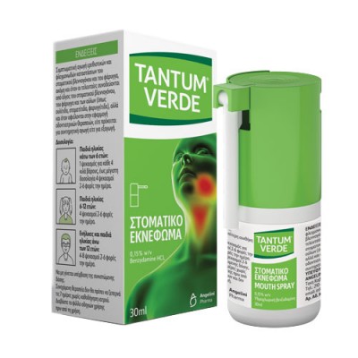 TANTUM VERDE MOUTH SPR 0.15% W/V FLx30 ML