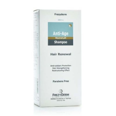 FREZ ANTI-AGE SHAMP 200ML ΓΗΡΑΣΜΕΝΑ ΜΑΛΛΙΑ