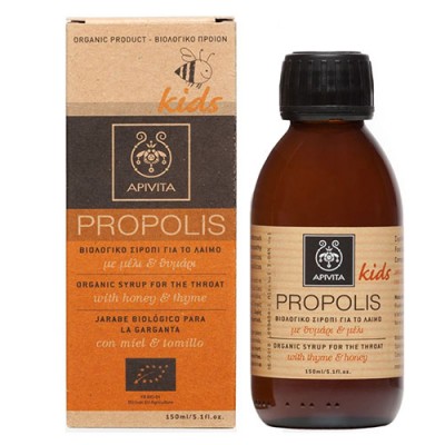APIVITA PROPOLIS ΒΙΟΛ KIDS ΣΙΡΟΠΙ 150ML (ΘΥΜΑΡΙ-ΜΕΛΙ)