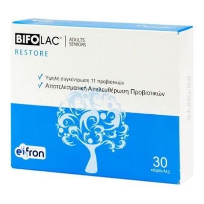 BIFOLAC ADULTS RESTORE 30CAPS ΠΡΟΒΙΟΤ 1ΕΤΟΥΣ+