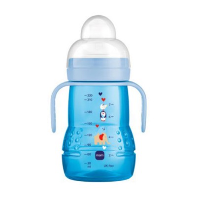 MAM ΜΠΙ TRAINER+ 220 ML 4+ ΜΗΝΩΝ (ΜΕ ΘΗΛΗ & ΣΤΟΜΙΟ) ΑΓΟΡΙ ΠΟΤΗΡΑΚΙ ΛΑΒΕΣ 450