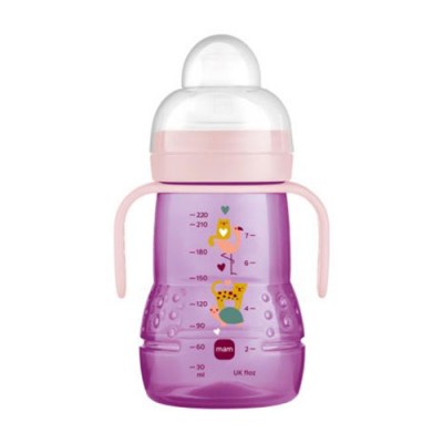 MAM ΜΠΙ TRAINER+ 220 ML 4+ ΜΗΝΩΝ (ΜΕ ΘΗΛΗ & ΣΤΟΜΙΟ) ΚΟΡΙΤΣΙ ΠΟΤΗΡΑΚΙ ΛΑΒΕΣ 450