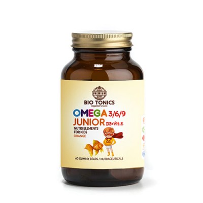 BIOTONICS JUNIOR ANOSO OMEGA 3 60 ΖΕΛΕΔΑΚΙΑ