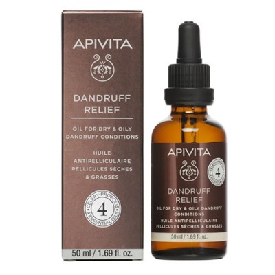 APIVITA DANDRUFF RELIEF OIL DRY & OILY SKIN 50ML