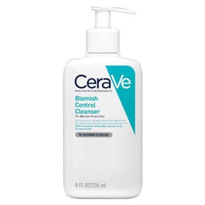 CERAVE BLEMISH CONTR CLEANSER 236ML 8OZ  