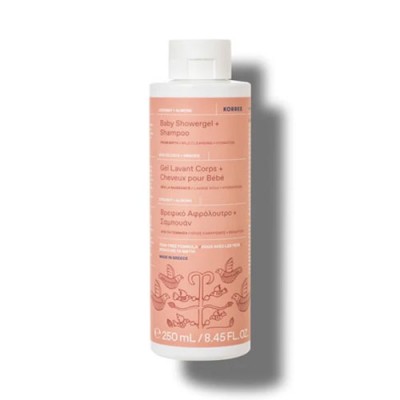 KORRES BABY SHAMP&SHOWER  ΚΑΡΥΔ ΑΜΥΓΔ 250ML