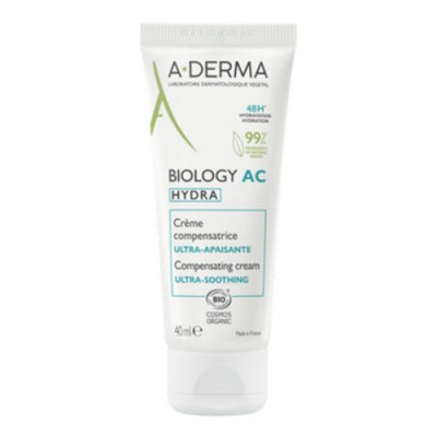 A-DERMA BIOLOGY AC HYDRA CREME 40ML ULTRA APAISANT 9+ΕΤΩΝ