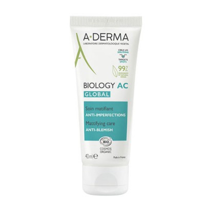 A-DERMA BIOLOGY AC GLOBAL SOIN MATIF 40ML (PHYS-AC)