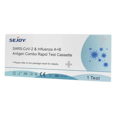 RAPID TEST  COVID & FLU A-B x1ΤΜΧ SEJOY