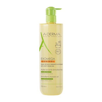 A-DERMA EXOMEGA CONTROL HUILE RP 750ML ΕΛΑΙΟ  ΚΑΘΑΡΙΣΜ