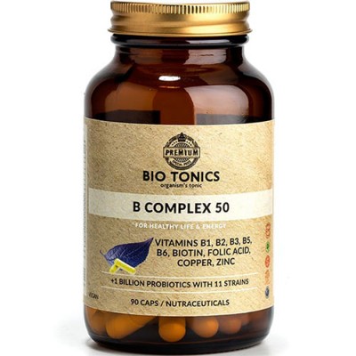 BIOTONICS B COMPLEX 50MG+90VEG CAPS