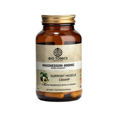 BIOTONICS MAG 400MG 60VEG CAPS