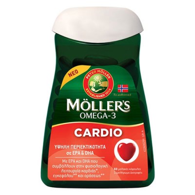 MOLLERS OMEGA-3 CARDIO 60CAPS 