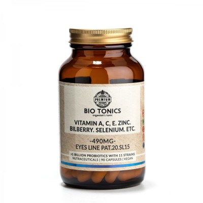 BIOTONICS EYES LINE FORMULA 490MG 90VEG CAPS 