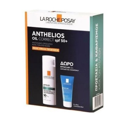 ANTHELIOS PROMO OIL CORRECT SPF50+EFFACLAR GEL 50ML 24 