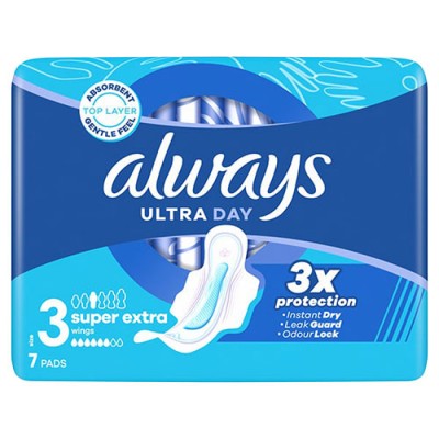 ALWAYS ΣΕΡΒΙΕΤΕΣ UTRA SUPER EXTRA X7