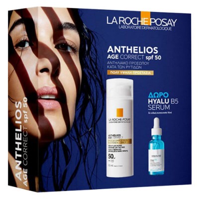 ANTHELIOS PROMO AGE CORRECT & HYALU B5 SERUM 10ML BOX26