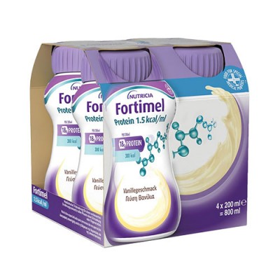 FORTIMEL PROTEIN 1.5 ΒΑΝΙΛΙΑ 4X200ML