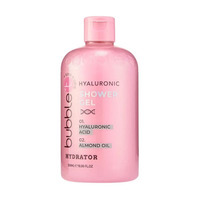 BUBBLE T SHOWER GEL HYALOURONIC 500ML
