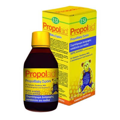 PROPOLBABY ΣΙΡΟΠΙ 180ML ECHINAC ACEROL HONEY ΓΕΥΣΗ ΦΡΑΟΥΛΑ