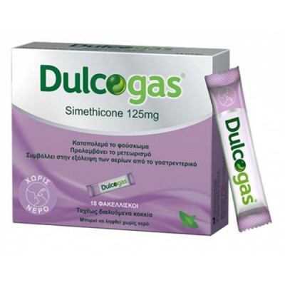 DULCOGAS SACH GRAN 18X125MG