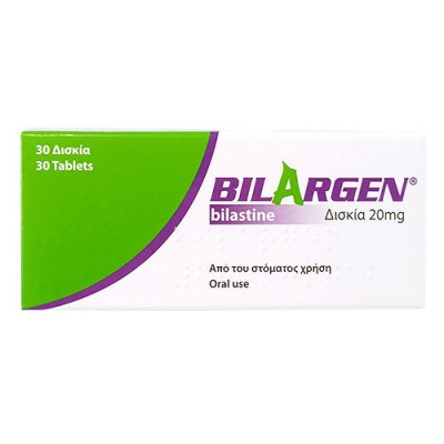 BILARGEN TAB 30 X 20MG