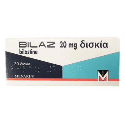 BILAZ TAB 30 X 20MG