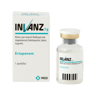 INVANZ PD.C.SO.IN. 1X20MLX1GR