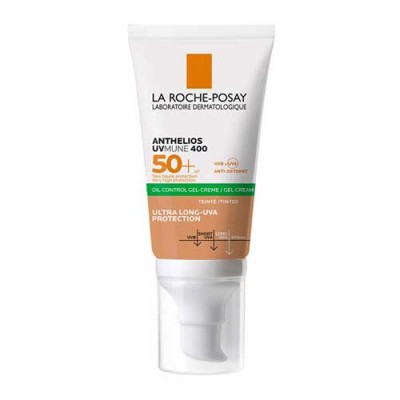 ANTHELIOS XL ANTI-SHINE TINTED DRY TOUCH GEL-CREAM SPF50