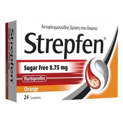 STREPFEN SUGAR FREE LOZ 24 X 8,75MG