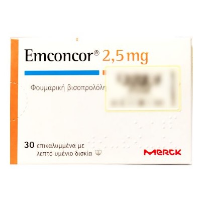 EMCONCOR F.C. TAB 30 X 2,5MG