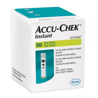 ACCUCHEK INSTANT STRIPS X50 EURO2