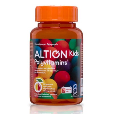 ALTION KIDS POLYVITAMINS 60 ΖΕΛΕΔΑΚΙΑ
