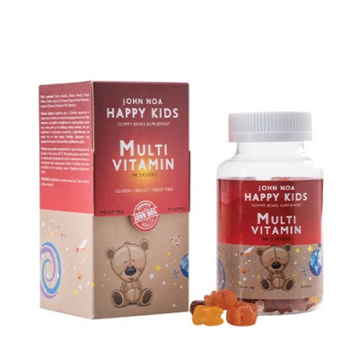 JOHN NOA HAPPY KIDS MULTIVITAMIN 90GUMMY BEARS ΖΕΛΕΔΑΚ