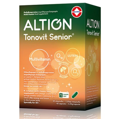 ALTION TONOVIT SENIOR CAPS X40
