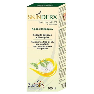 SKINDERX EYE FOAM 100ML ΚΑΘΑΡΙΣΜ ΒΛΕΦΑΡΩΝ ΒΛΕΦΑΡΙΔΩΝ Ε